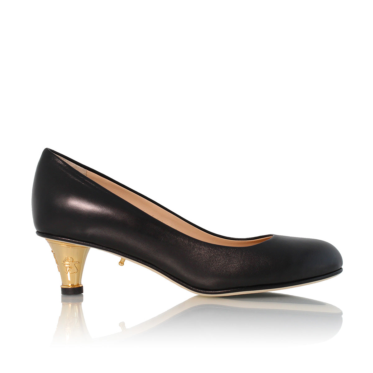 BIRGITTE - Sort/nappa