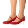 Buy Red Shoe Low Heel